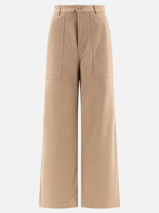 Pantaloni in gabardine