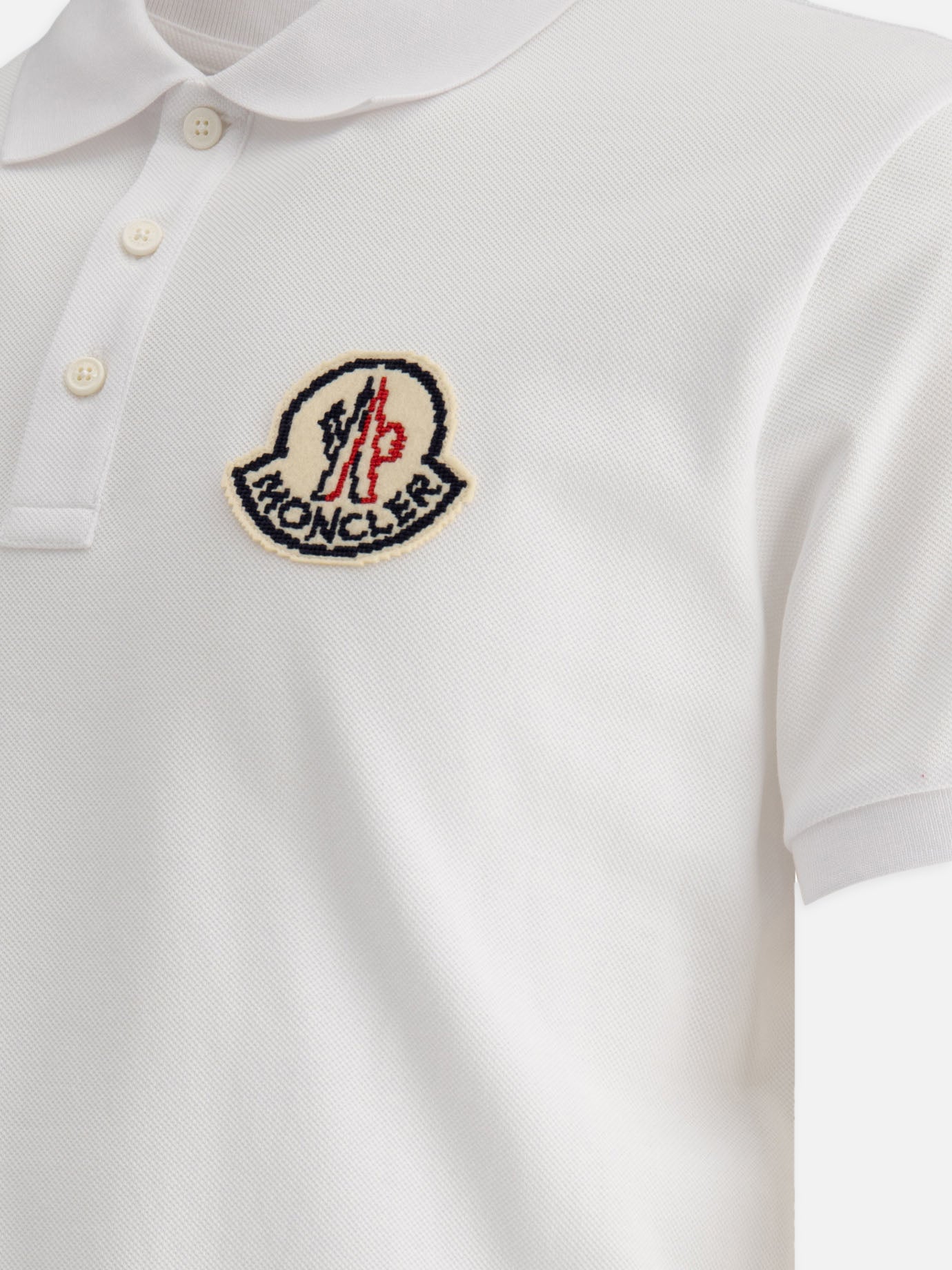 Moncler Polo shirt with logo White