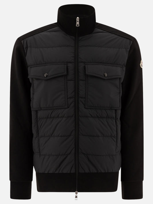 Giacche leggere & Trapuntate Solid colour  Nero - Moncler Uomo | PLP | VIETTI Online Store 
