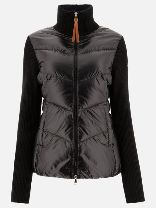 Piumini corti Solid colour  Nero - Moncler Donna | PLP | VIETTI Online Store 
