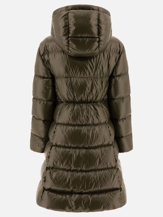 Piumini lunghi Solid colour  Verde - Moncler Donna | PLP | VIETTI Online Store | 2
