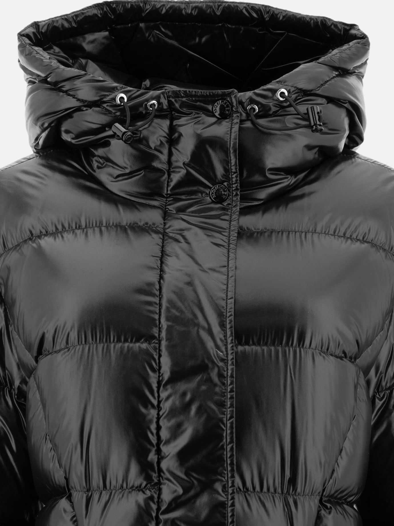 Piumini lunghi Solid colour  Nero - Moncler Donna | PDP | VIETTI Online Store | Zoom-Modal_3
