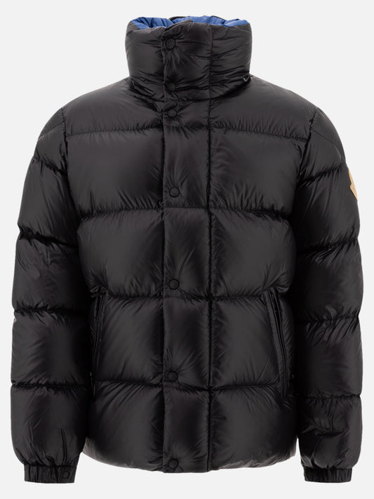 Down jackets Solid colour  Black - Moncler Men | PLP | VIETTI Online Store 
