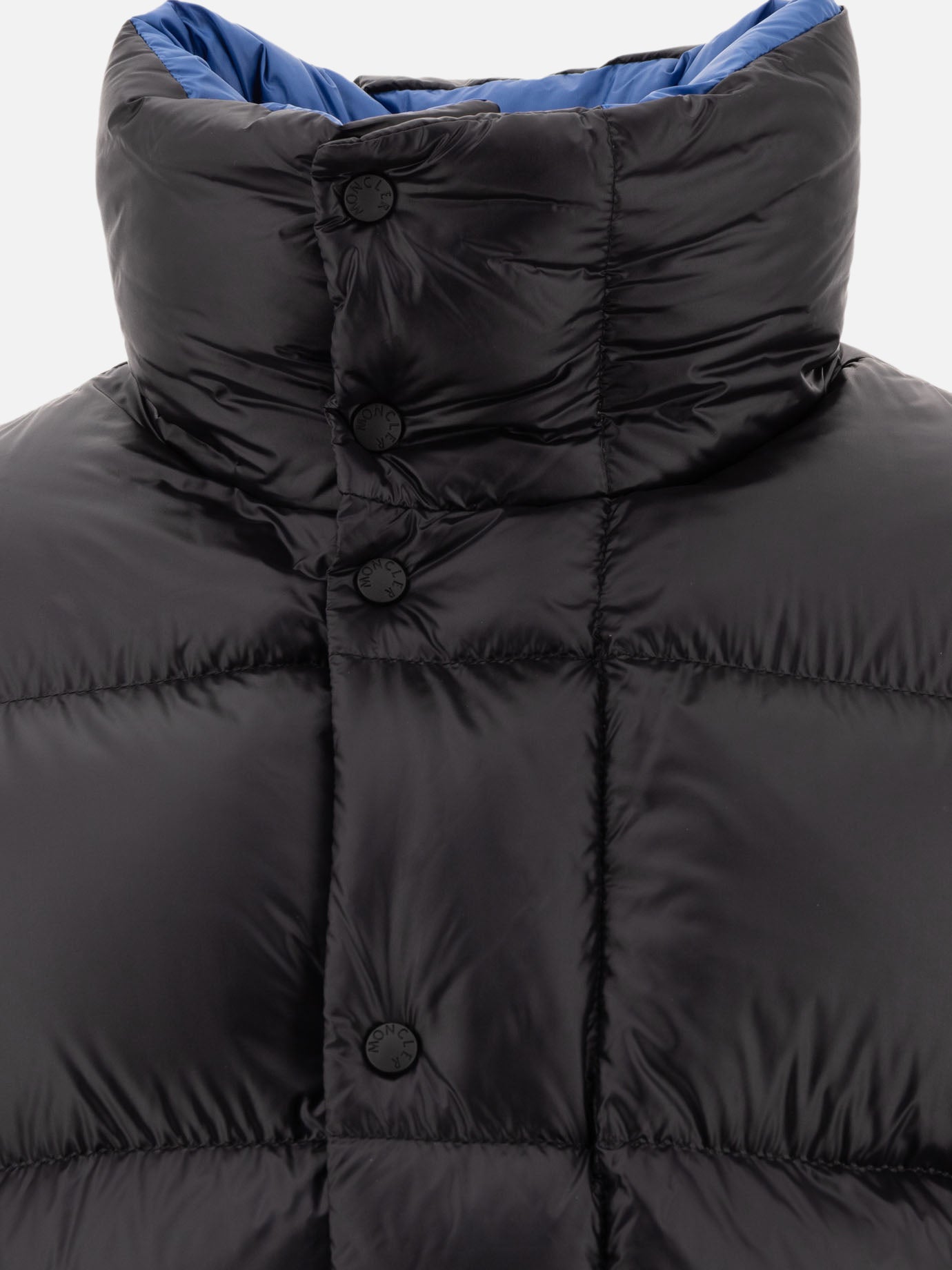 Piumini corti Solid colour  Nero - Moncler Uomo | PDP | VIETTI Online Store | thumbnail_3