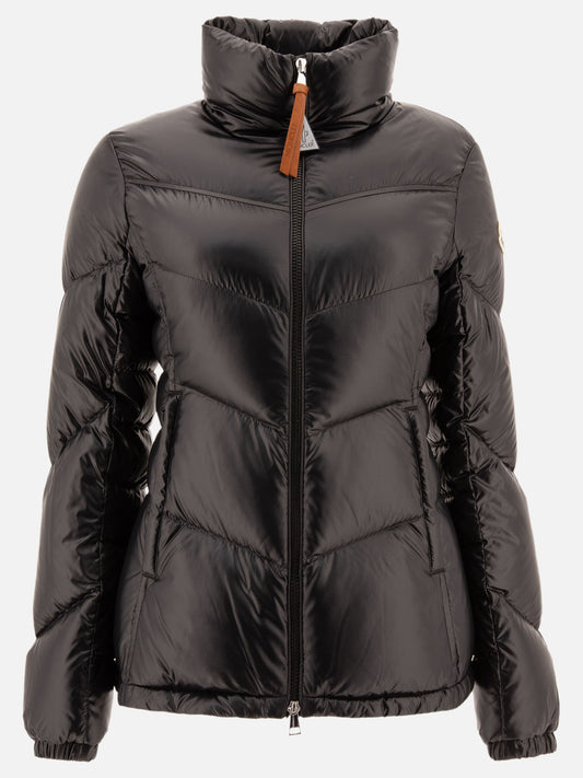 Piumini corti Solid colour  Nero - Moncler Donna | PLP | VIETTI Online Store 
