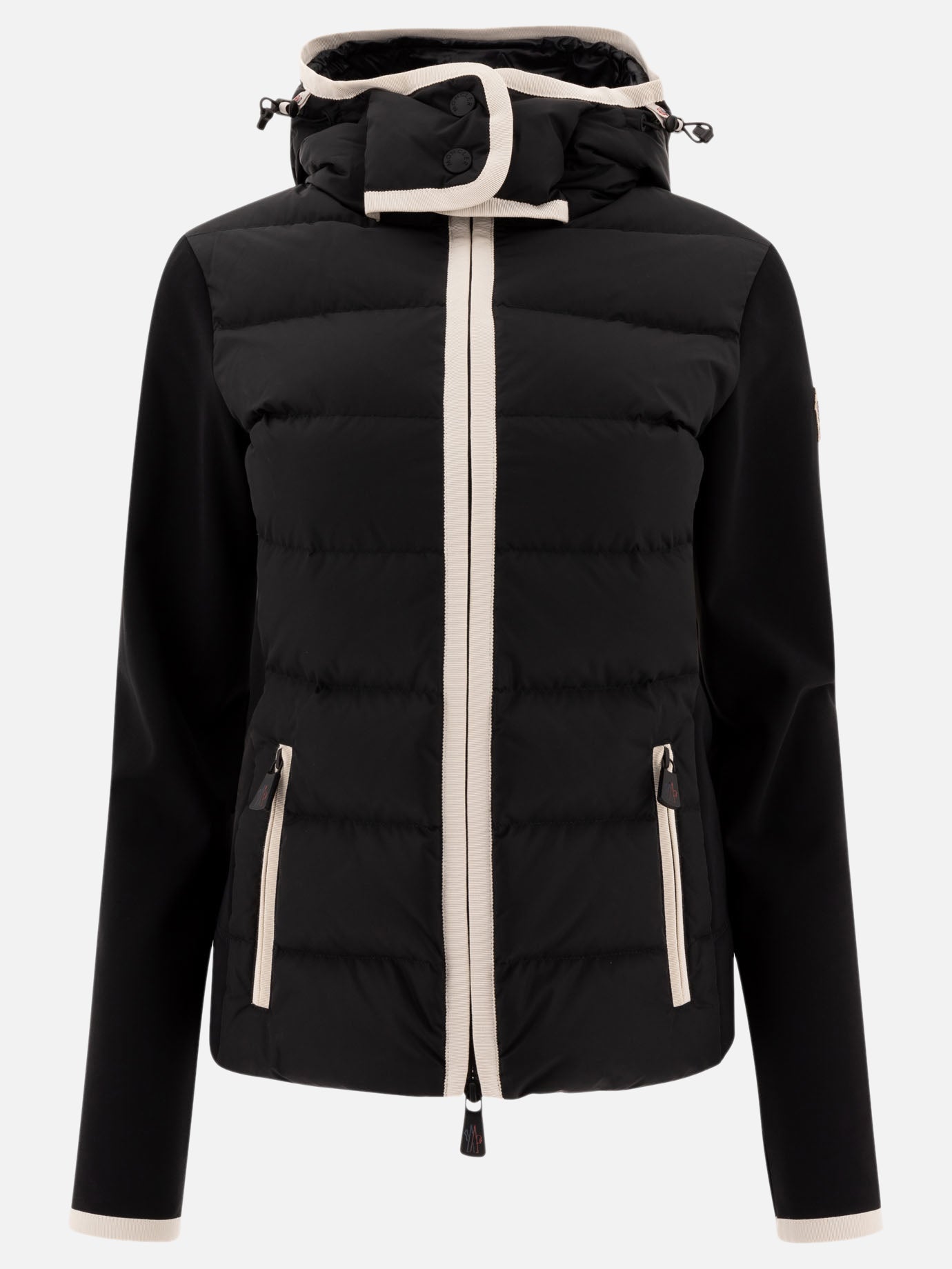 Piumini corti Solid colour  Nero - Moncler Grenoble Donna | PDP | VIETTI Online Store | Zoom-Modal
