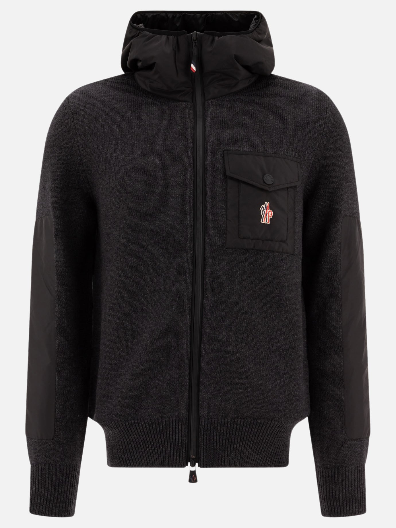 Piumini corti Solid colour  Grigio - Moncler Grenoble Donna | PDP | VIETTI Online Store | thumbnail