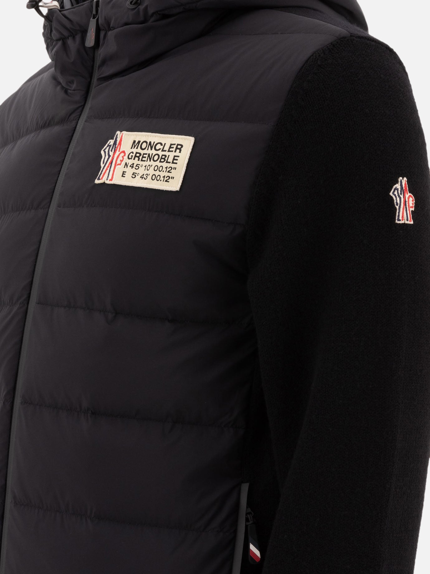 Piumini corti Solid colour  Nero - Moncler Grenoble Uomo | PDP | VIETTI Online Store | thumbnail_4