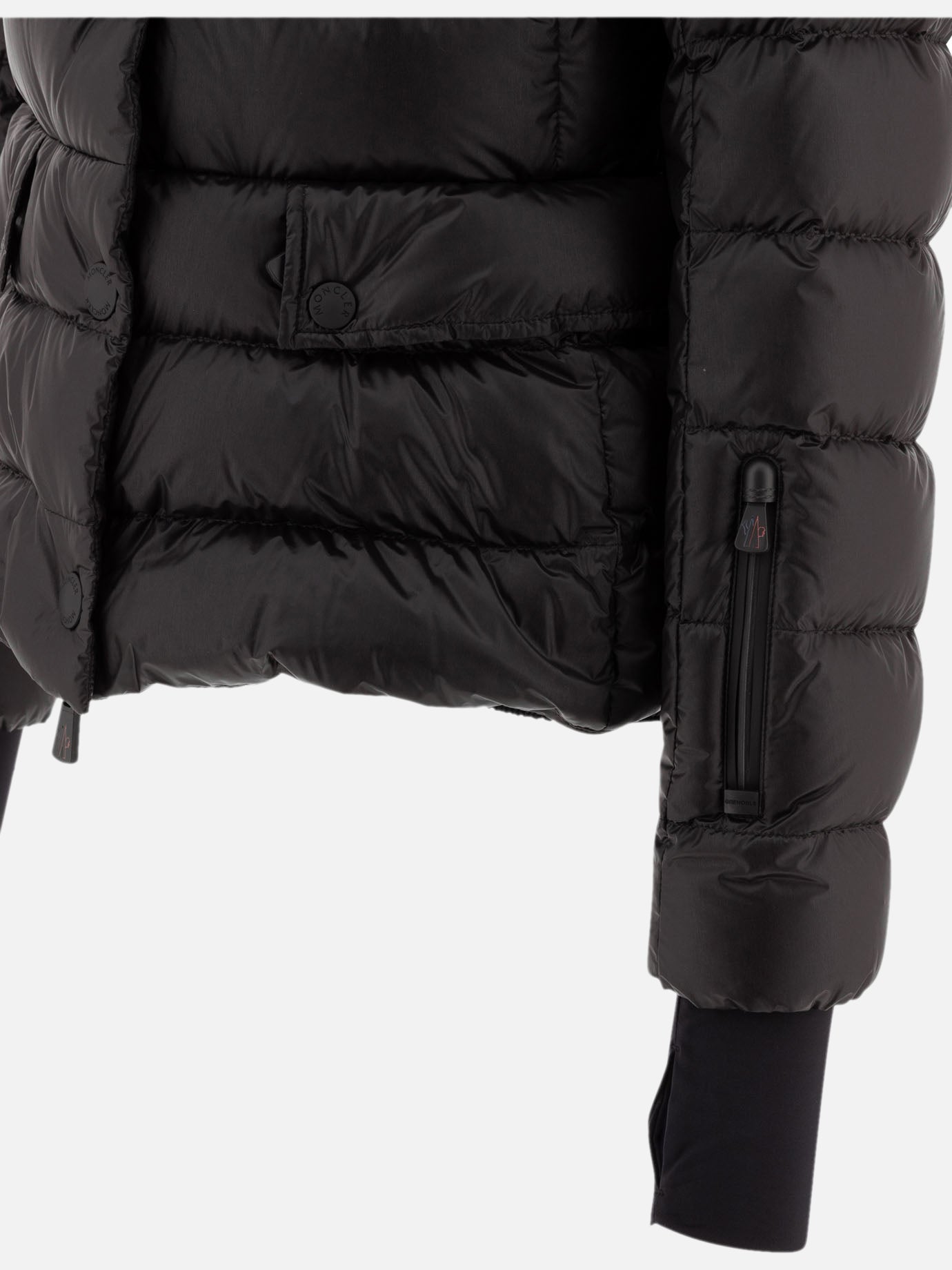Giacche tecniche Solid colour  Nero - Moncler Grenoble Donna | PDP | VIETTI Online Store | thumbnail_4