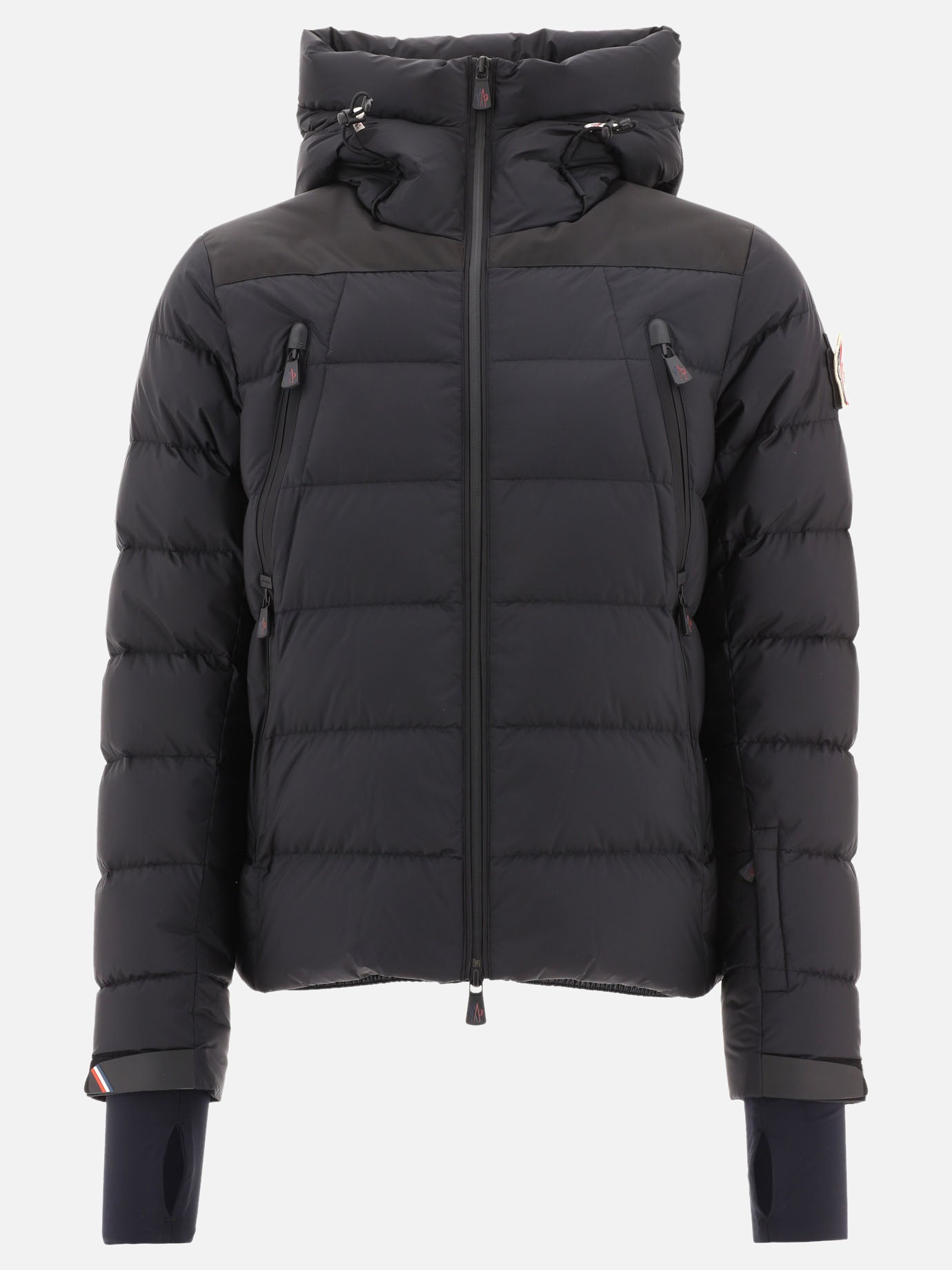 Piumini corti Solid colour  Nero - Moncler Grenoble Uomo | PDP | VIETTI Online Store | thumbnail