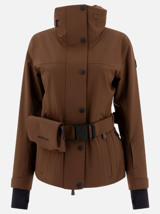 Giacche tecniche Solid colour  Marrone - Moncler Grenoble Donna | PLP | VIETTI Online Store 
