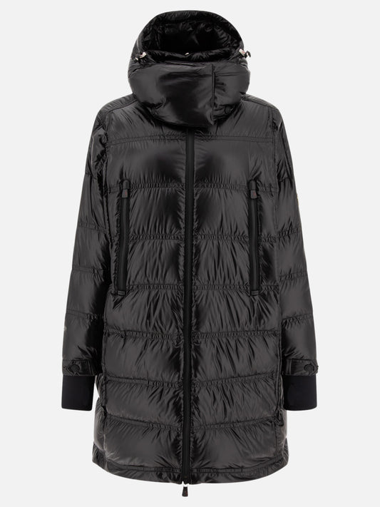 Piumini lunghi Solid colour  Nero - Moncler Grenoble Donna | PLP | VIETTI Online Store 
