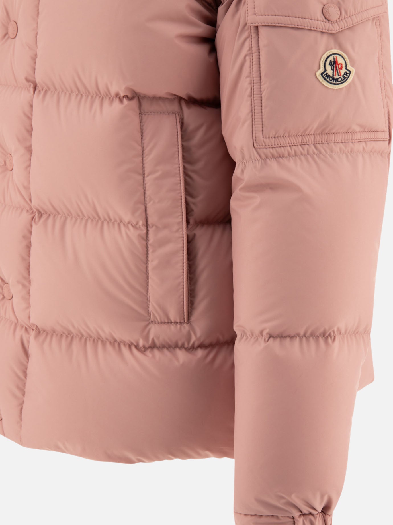 Moncler "Maya 70" down jacket Pink