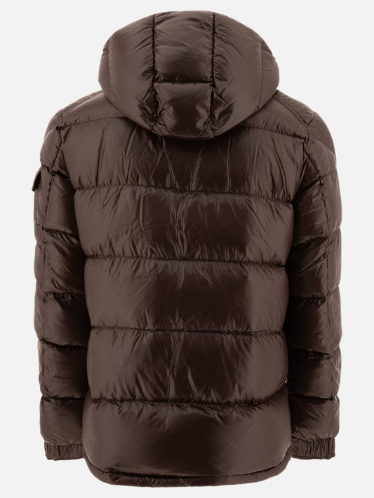Down jackets Solid colour  Brown - Moncler Men | PLP | VIETTI Online Store | 2
