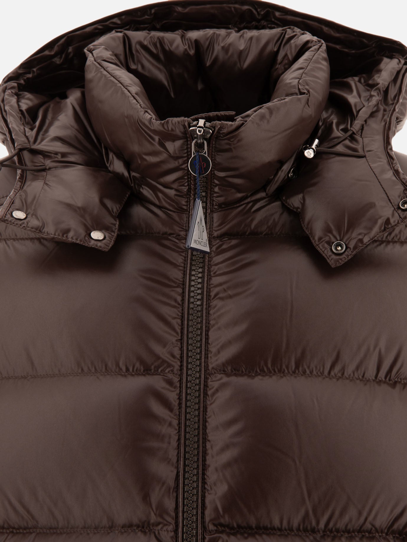 Down jackets Solid colour  Brown - Moncler Men | PDP | VIETTI Online Store | Zoom-Modal_3
