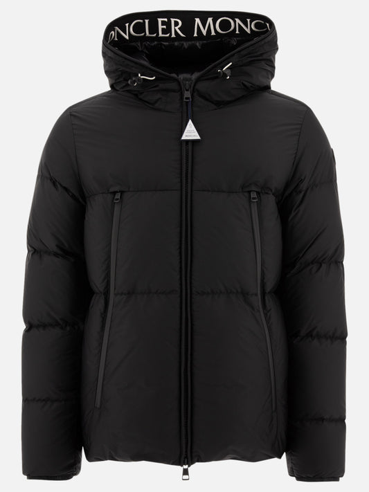 Down jackets Solid colour  Black - Moncler Men | PLP | VIETTI Online Store 
