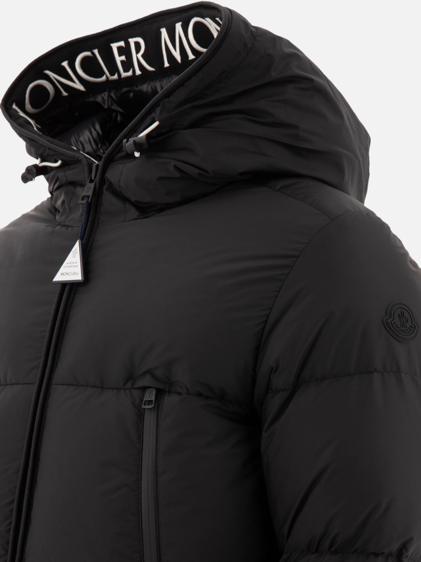 Down jackets Solid colour  Black - Moncler Men | PDP | VIETTI Online Store | thumbnail_4