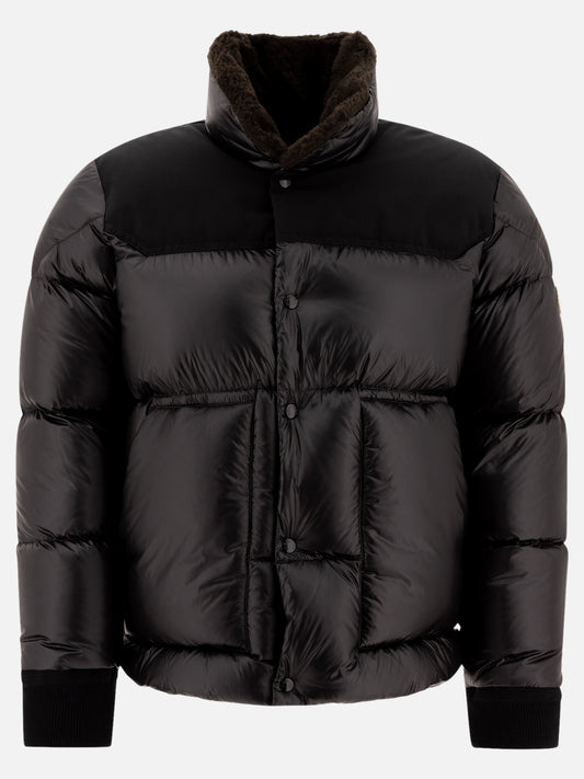 Down jackets Solid colour  Black - Moncler Men | PLP | VIETTI Online Store 
