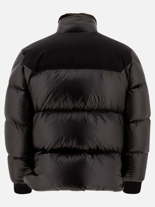 Down jackets Solid colour  Black - Moncler Men | PLP | VIETTI Online Store | 2
