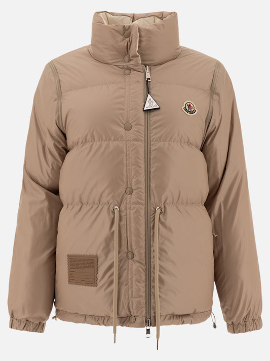 Piumini corti Solid colour  Beige - Moncler Donna | PLP | VIETTI Online Store | 2
