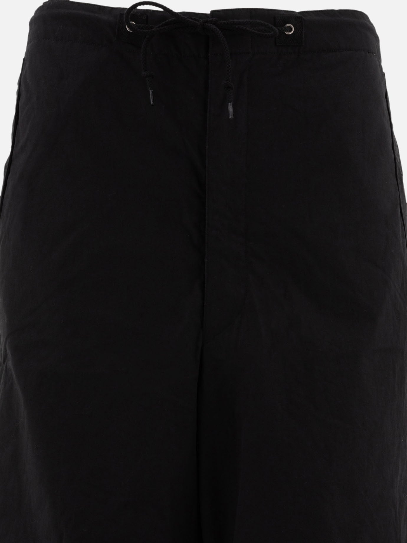 Nanamica Trousers with drawstring Black