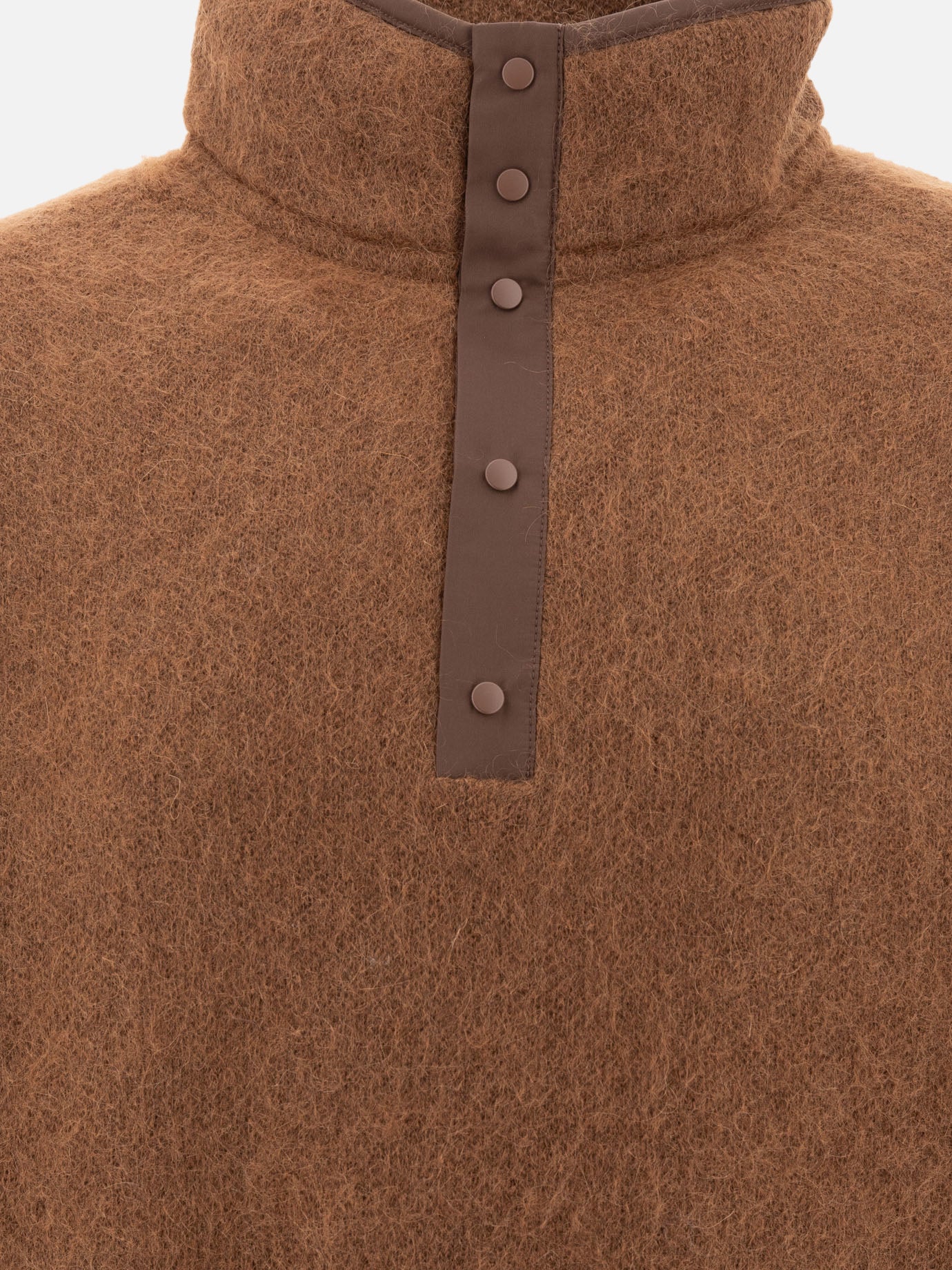 Nanamica Mohair sweater Brown