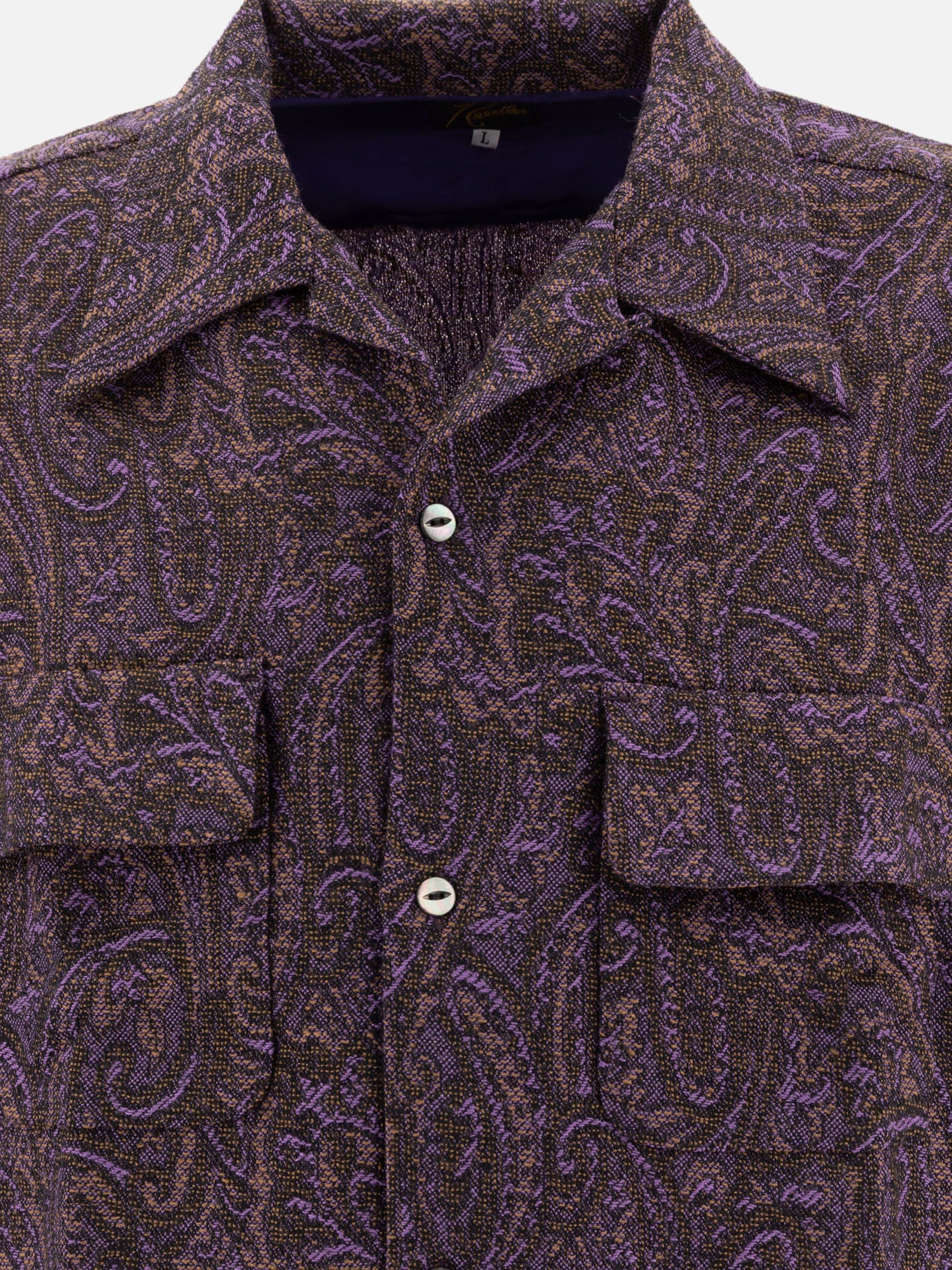 Paisley wool shirt