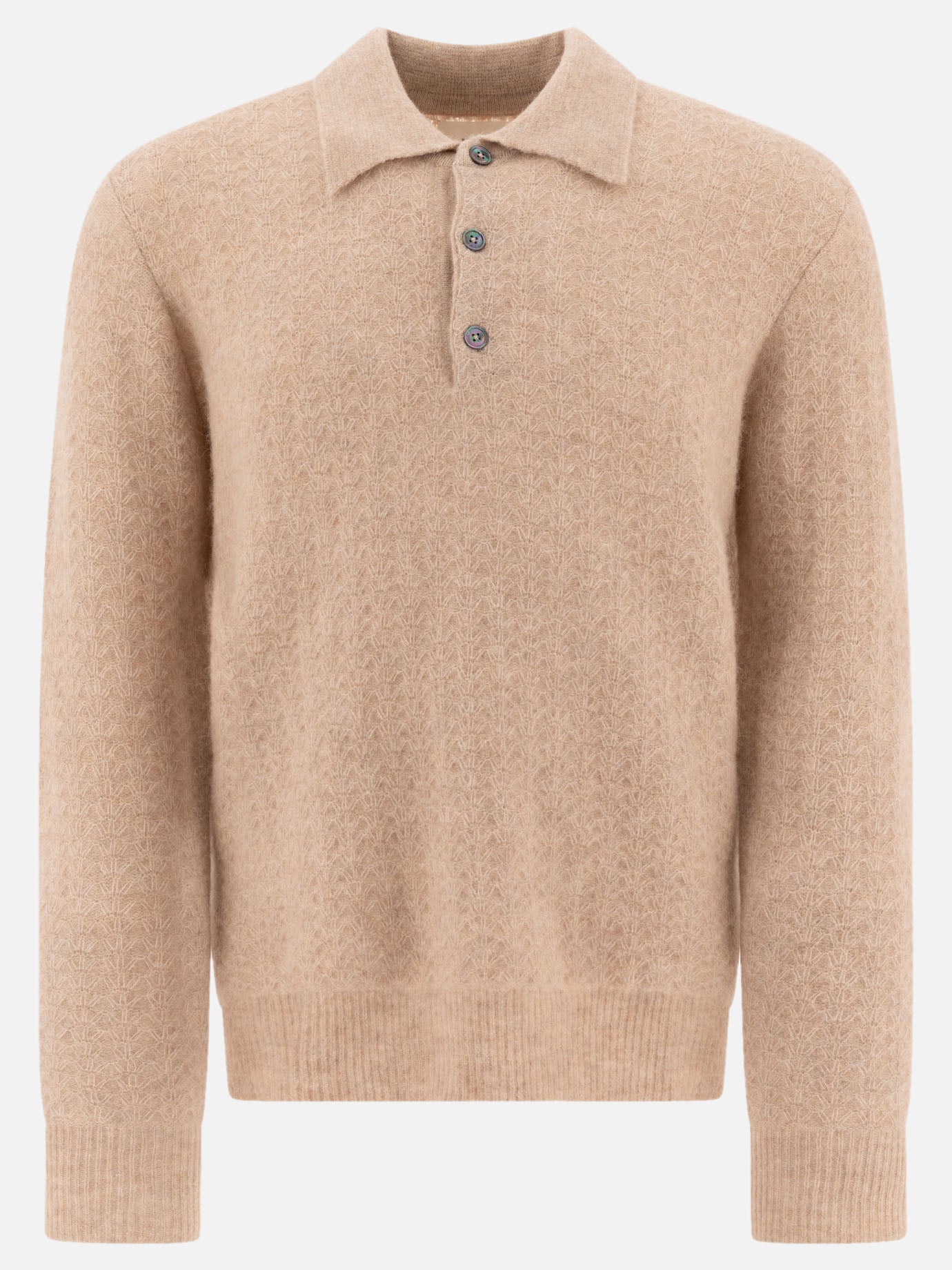 Polo in misto alpaca "Alfie"