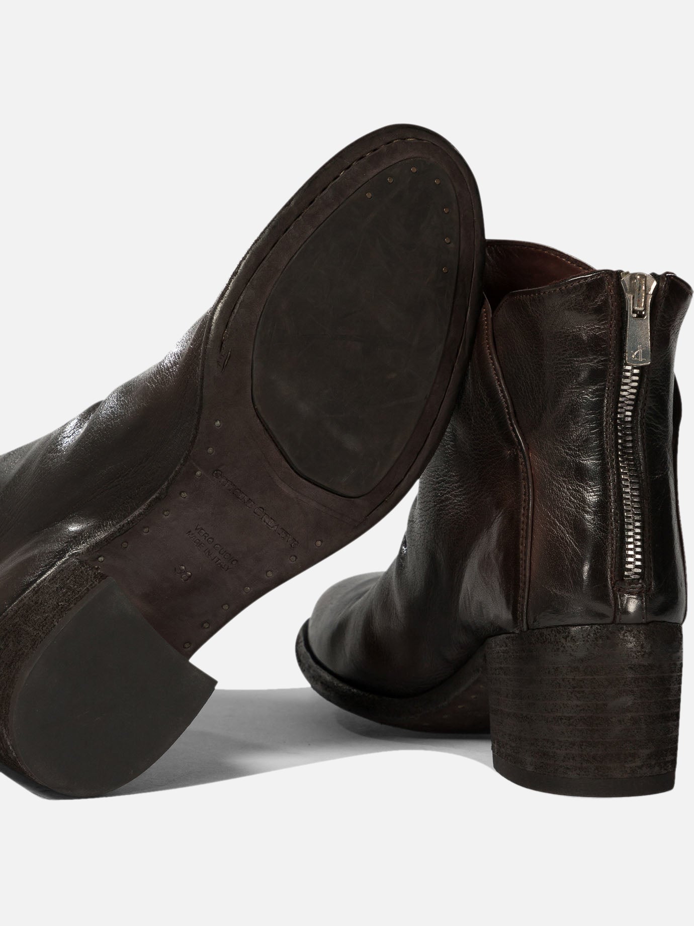 Officine Creative "Denner" ankle boots Brown