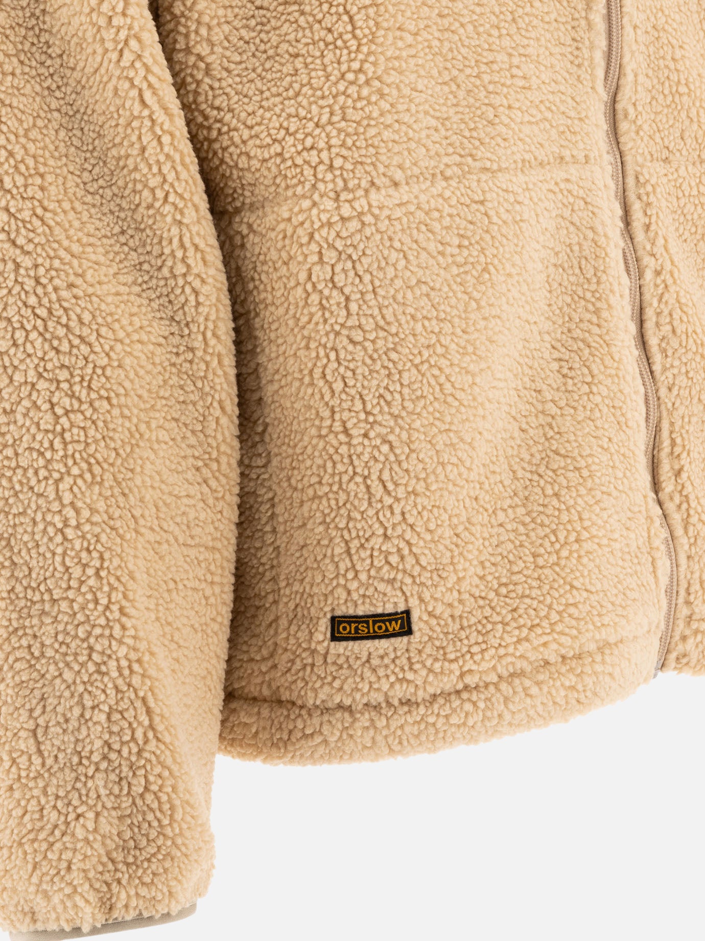 Giacche shearling Solid colour  Beige - OrSlow Uomo | PDP | VIETTI Online Store | thumbnail_4