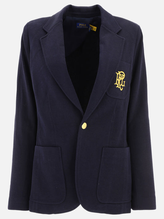 Blazer Solid colour  Blu - Polo Ralph Lauren Donna | PLP | VIETTI Online Store 
