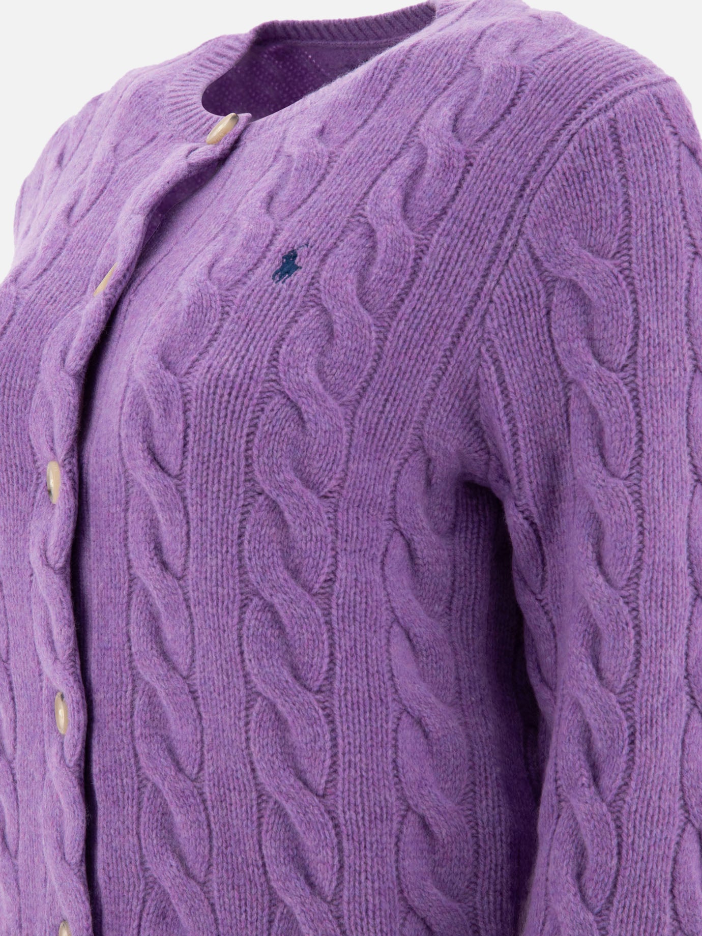 Cardigans Solid colour  Purple - Polo Ralph Lauren Women | PDP | VIETTI Online Store | thumbnail_4