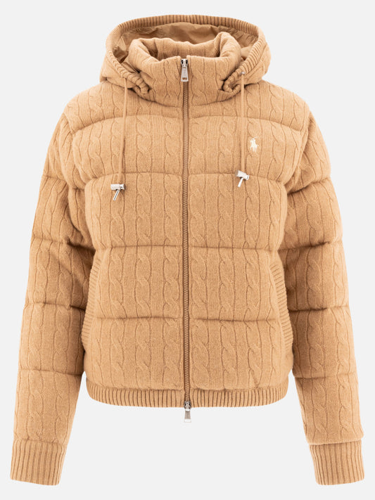 Piumini corti Solid colour  Beige - Polo Ralph Lauren Donna | PLP | VIETTI Online Store 
