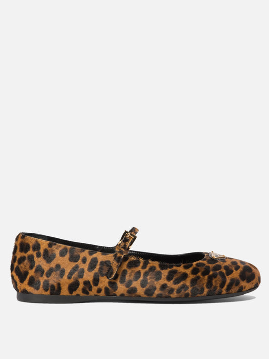 Ballerine con stampa leopardo