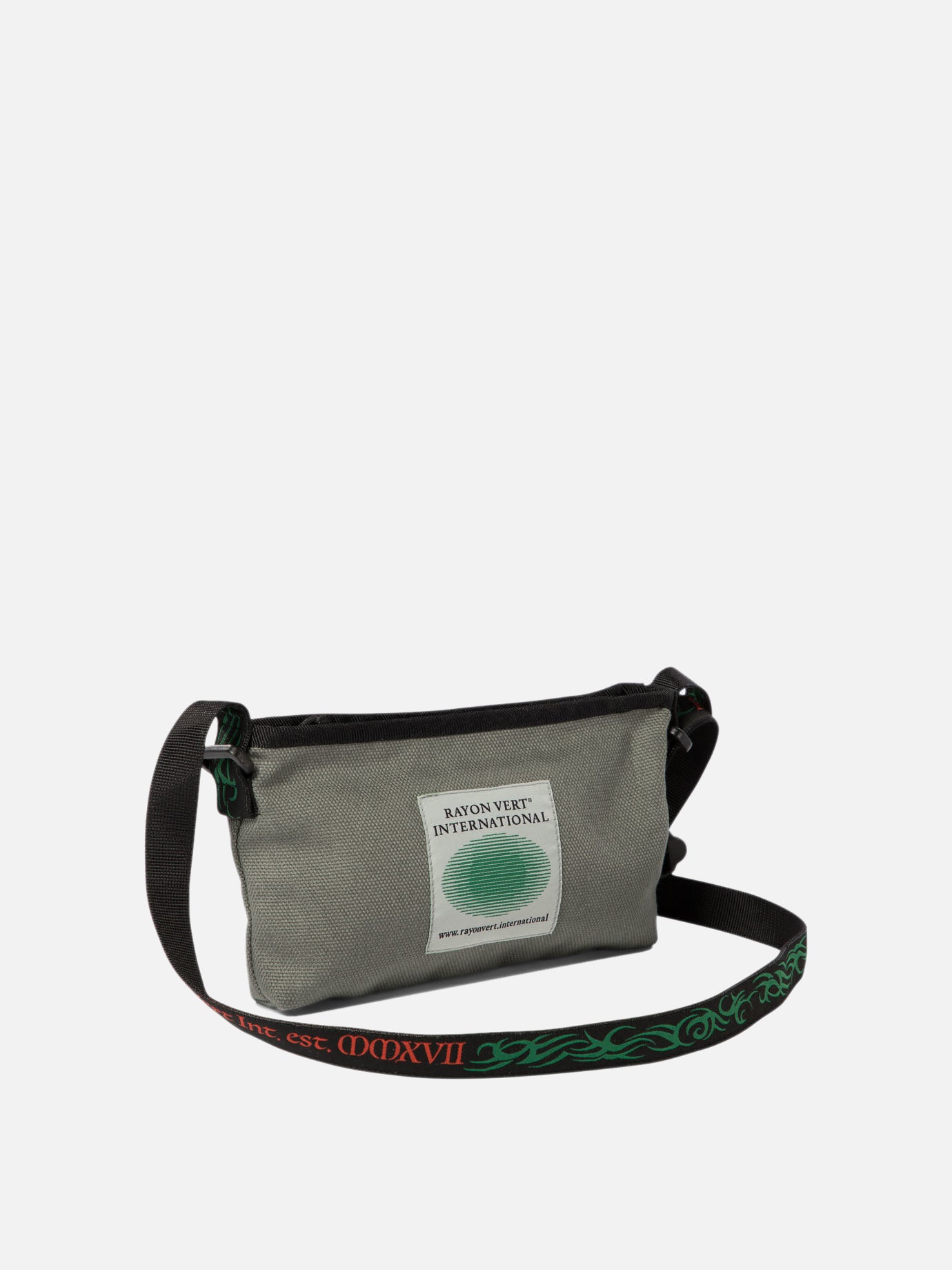 Rayon Vert "Paccheri" crossbody bag Grey