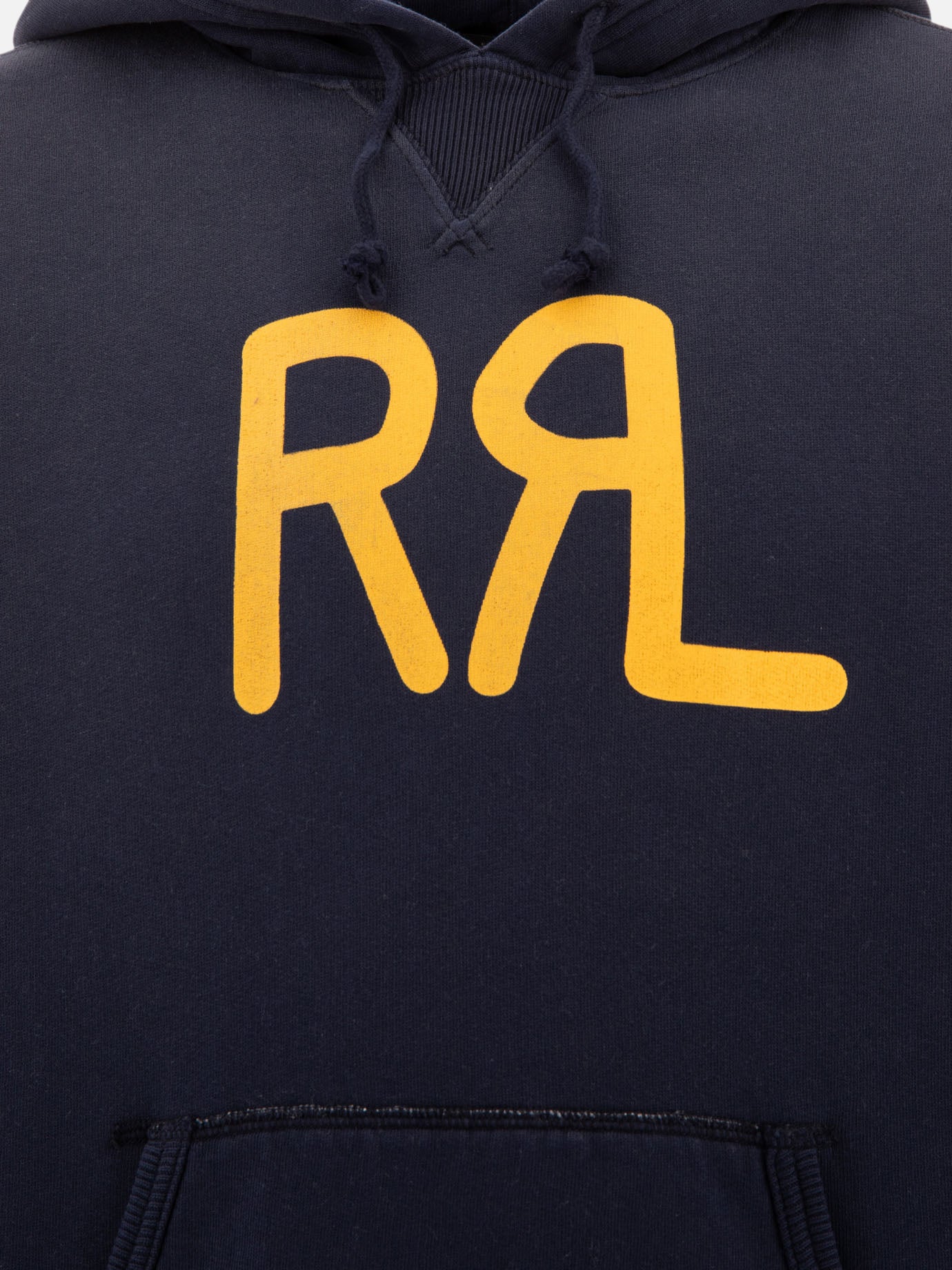 "RRL" printed hoodie