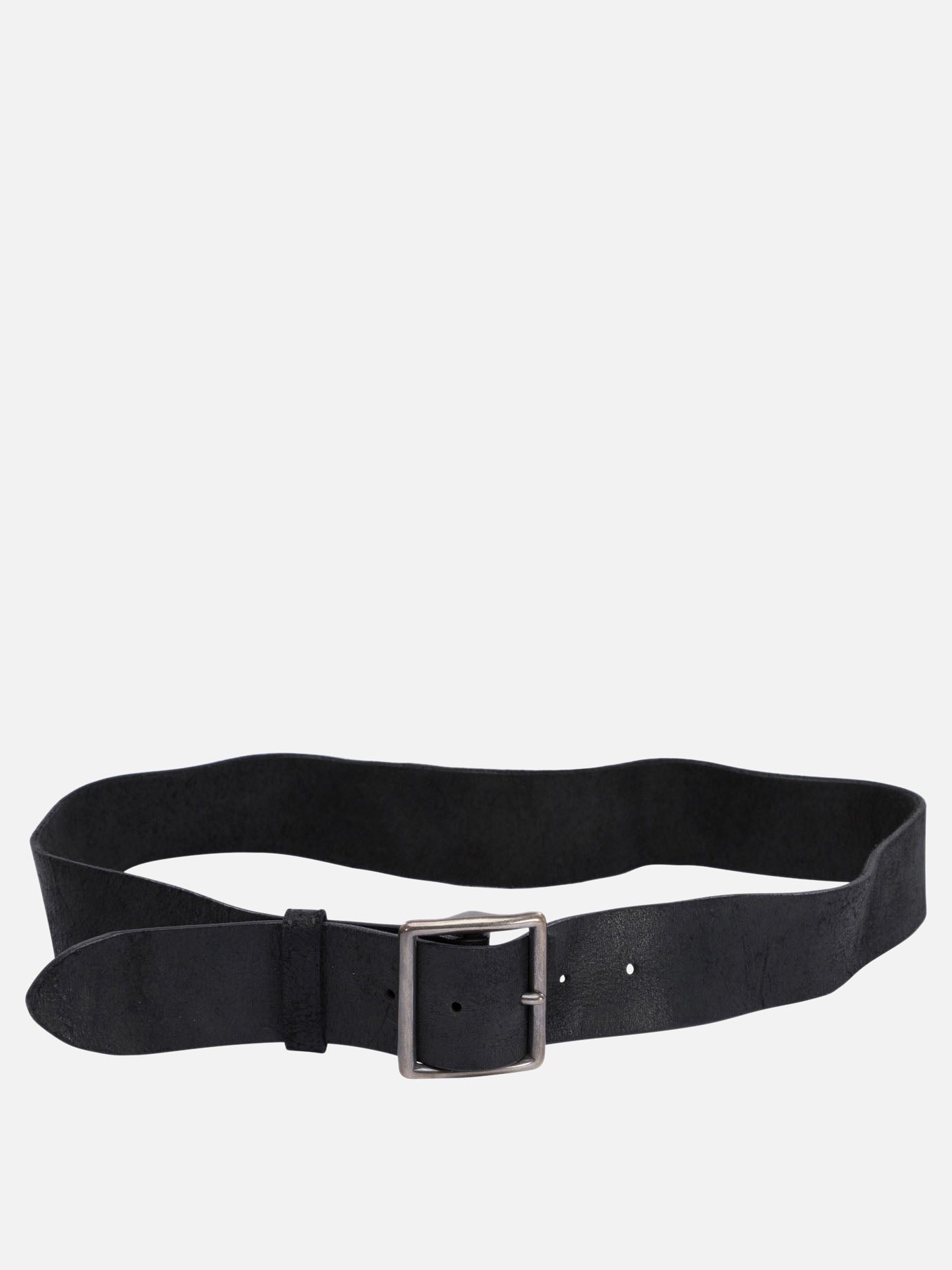 RRL by Ralph Lauren Cintura in pelle vintage 17034210_34 Black thumbnail_1