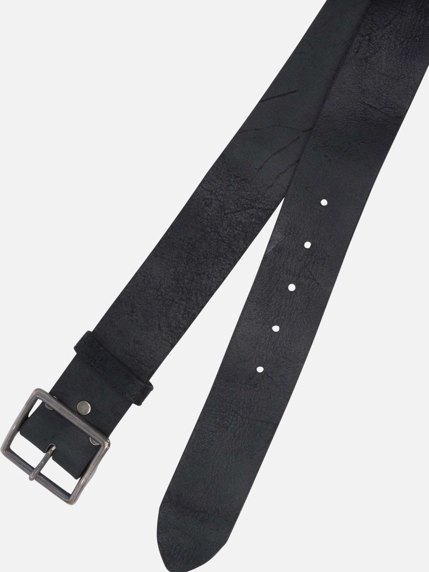 RRL by Ralph Lauren Cintura in pelle vintage 17034210_34 Black thumbnail_2
