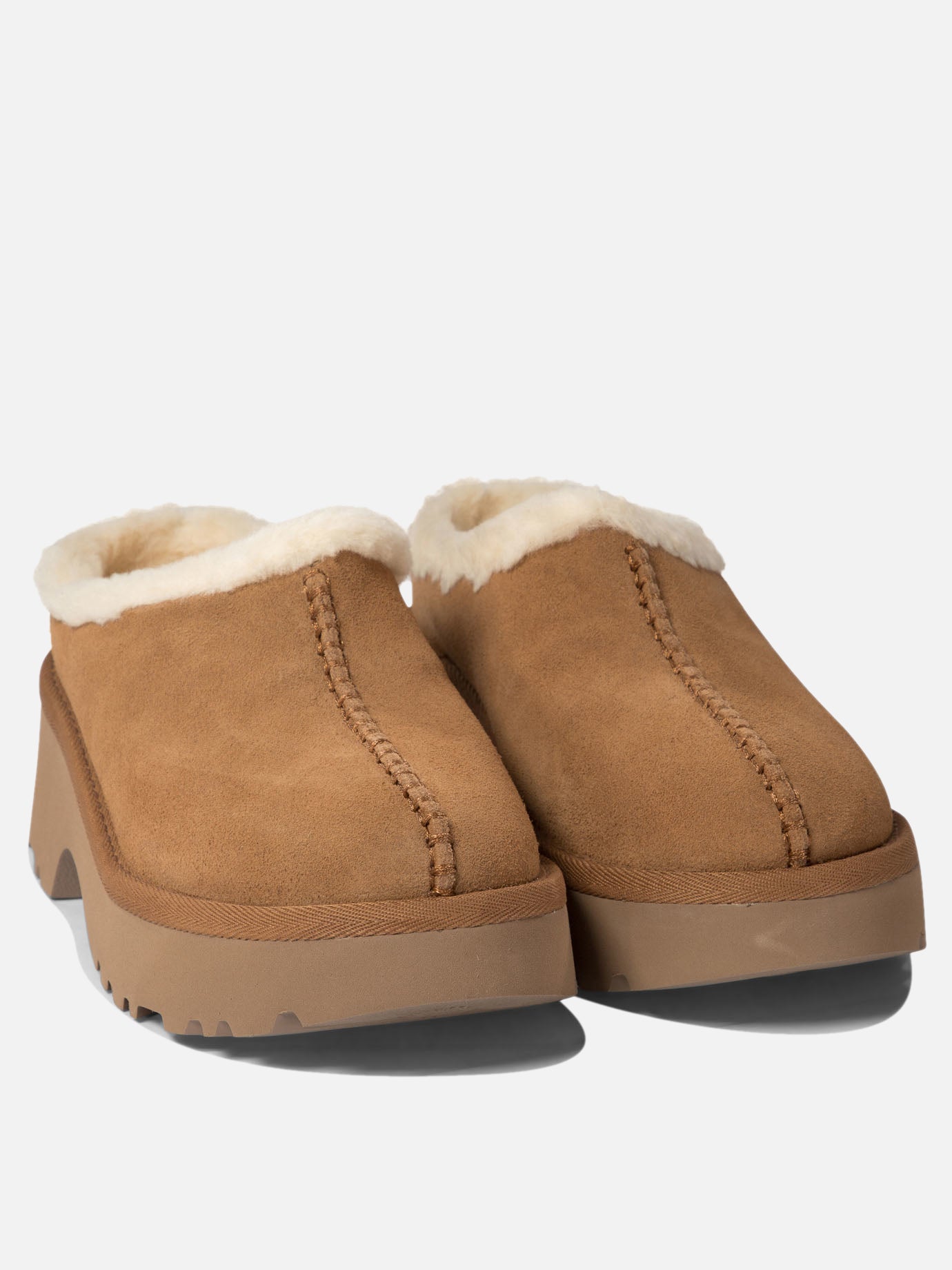 Slipper 100% leather - 100% eva  Beige - Ugg Donna | PDP | VIETTI Online Store | Zoom-Modal_2
