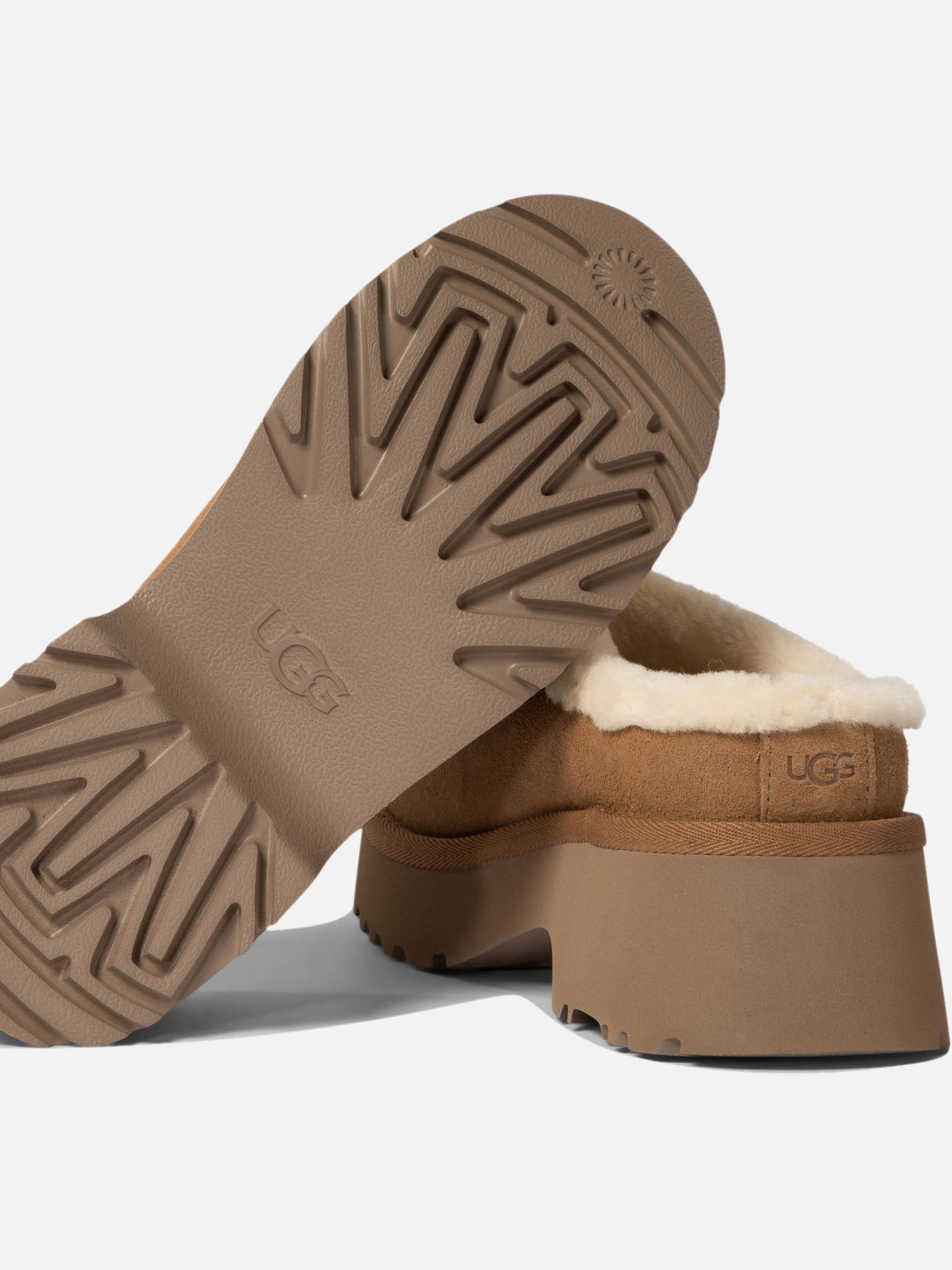 Slipper 100% leather - 100% eva  Beige - Ugg Donna | PDP | VIETTI Online Store | Zoom-Modal_5
