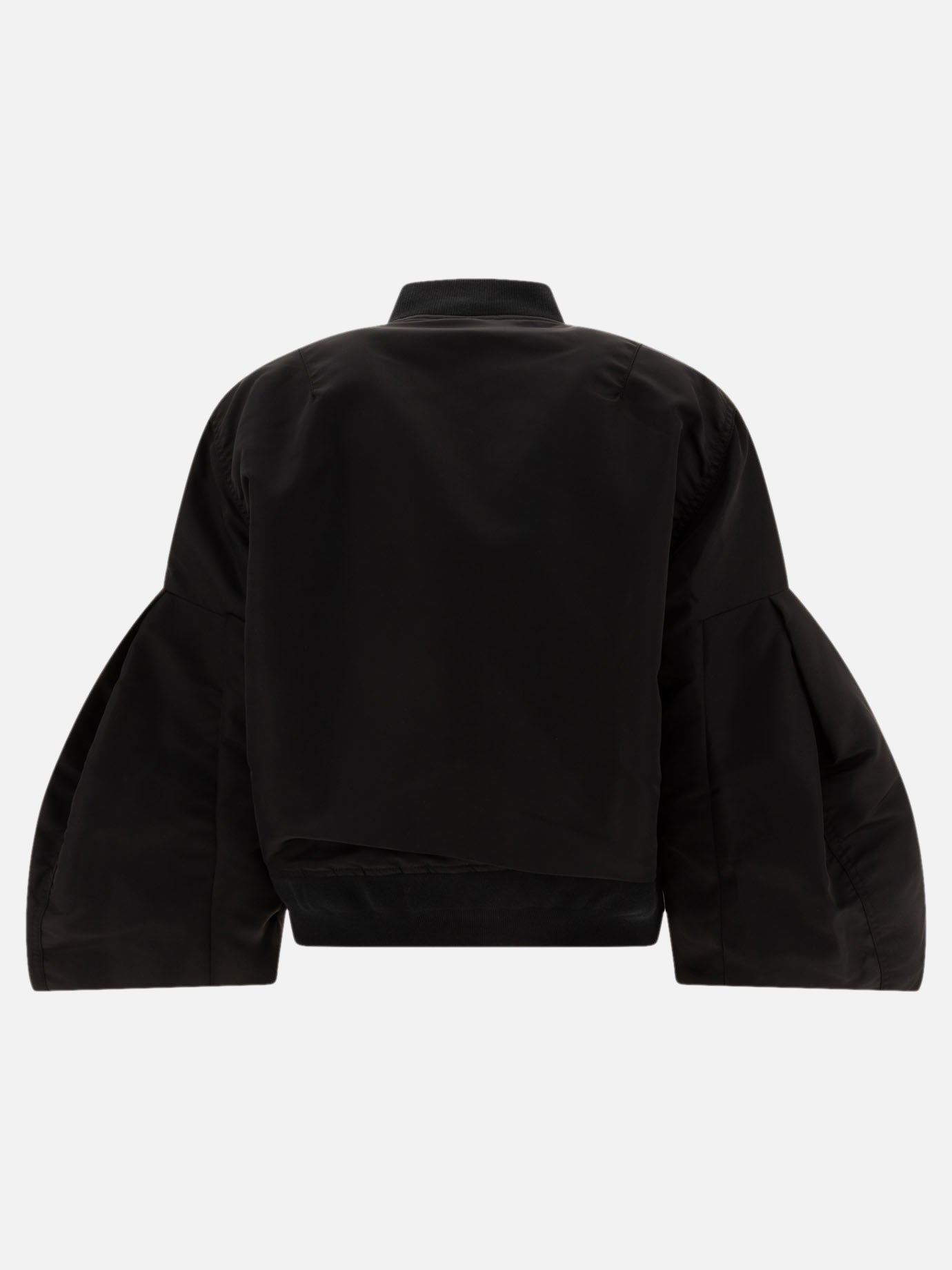 Bomber Solid colour  Nero - Sacai Donna | PDP | VIETTI Online Store | thumbnail_2