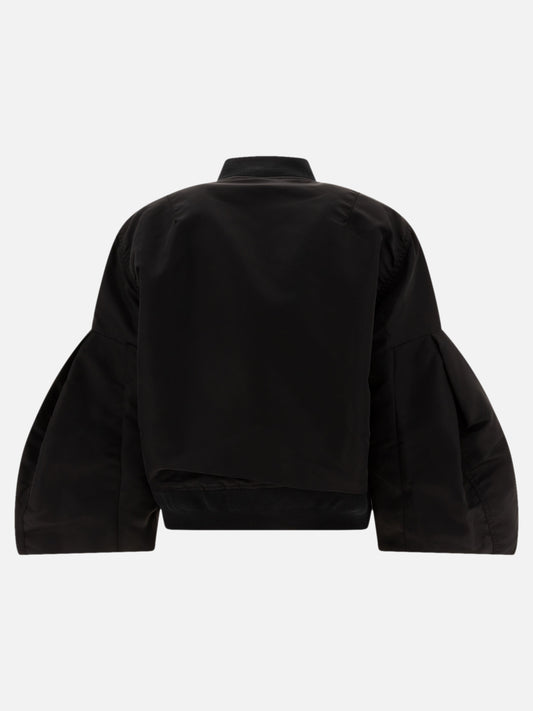 Bomber Solid colour  Nero - Sacai Donna | PLP | VIETTI Online Store | 2
