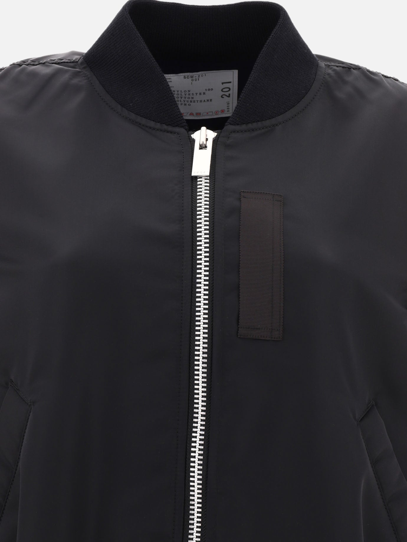 Bomber 100% nylon  Nero - Sacai Donna | PDP | VIETTI Online Store | Zoom-Modal_3
