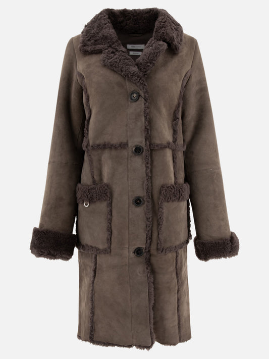 Cappotti lunghi Solid colour  Grigio - Saks Potts Donna | PLP | VIETTI Online Store 
