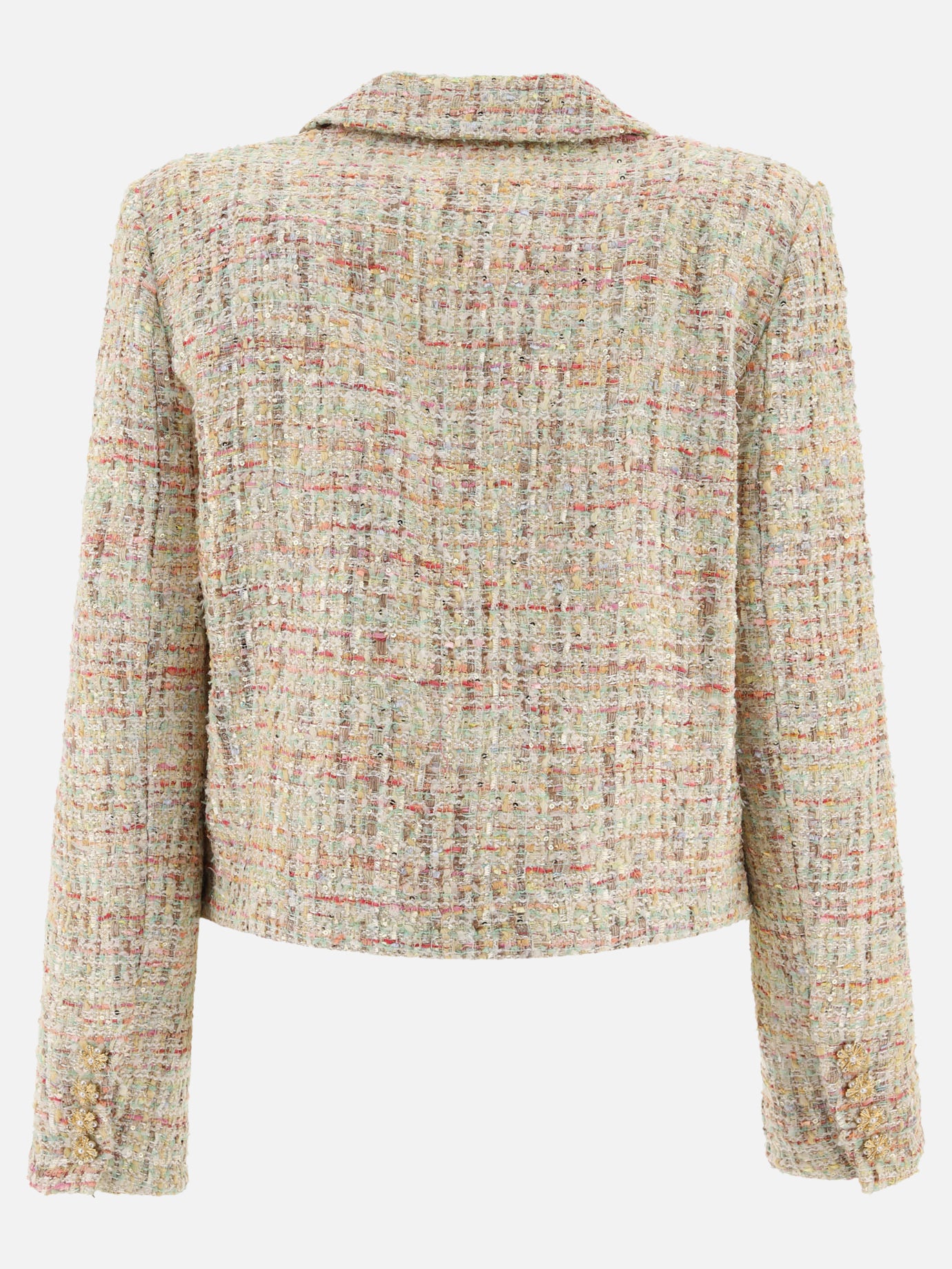 Blazer Print  Beige - Self-portrait Donna | PDP | VIETTI Online Store | thumbnail_2