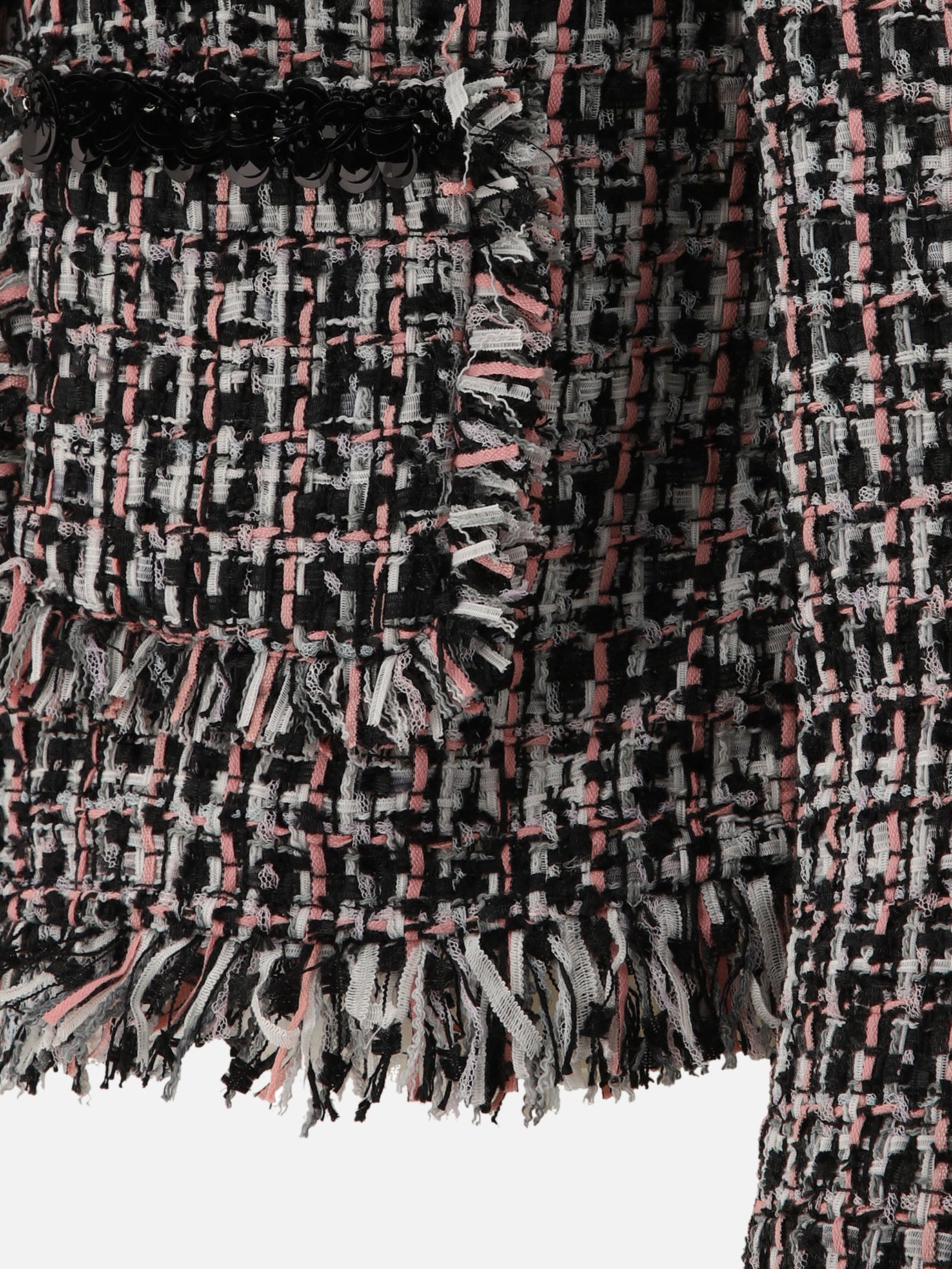 Blazer Tweed  Nero - Self-portrait Donna | PDP | VIETTI Online Store | Zoom-Modal_4
