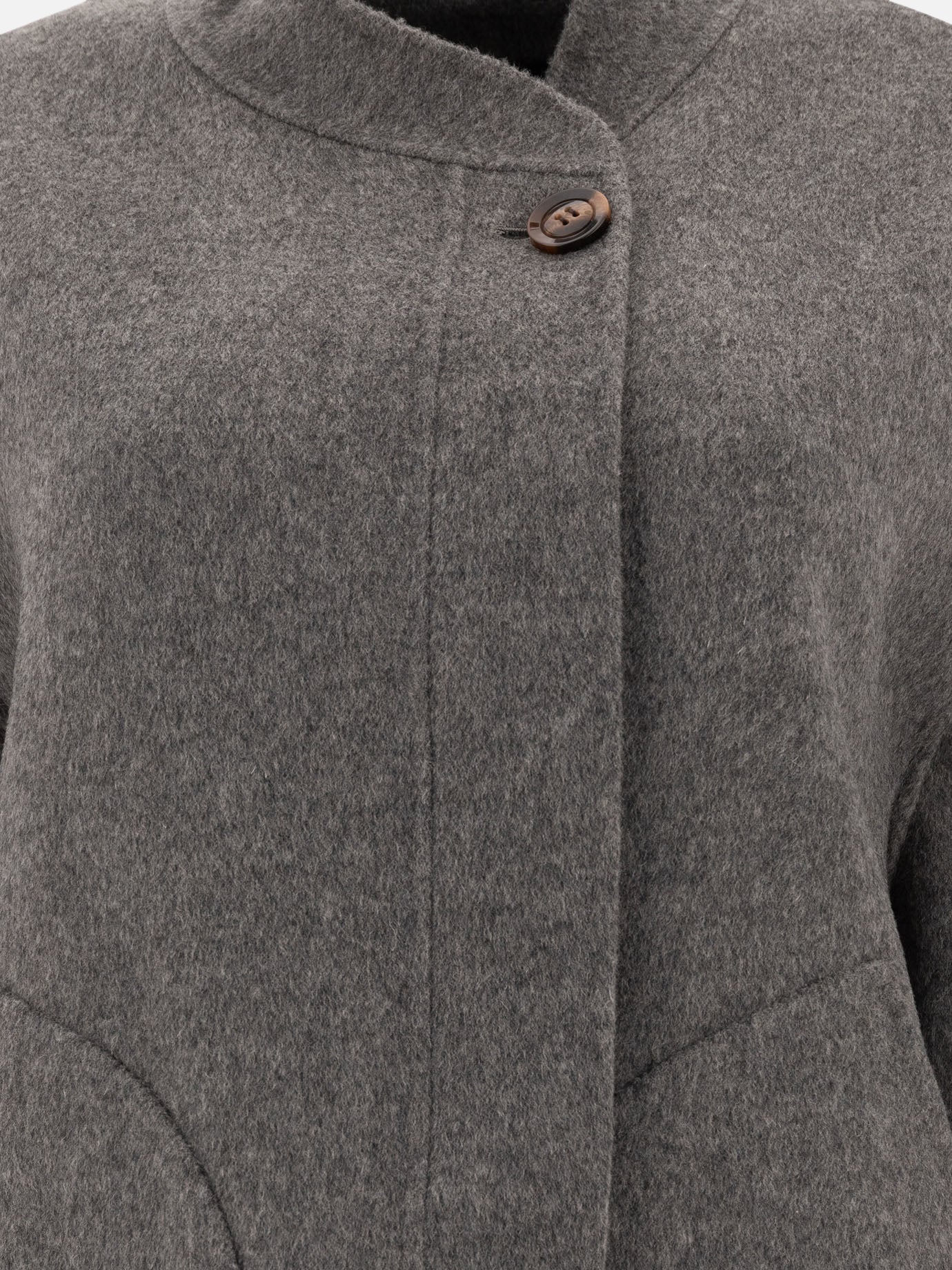 Cappotti corti Solid colour  Grigio - Soeur Donna | PDP | VIETTI Online Store | Zoom-Modal_3
