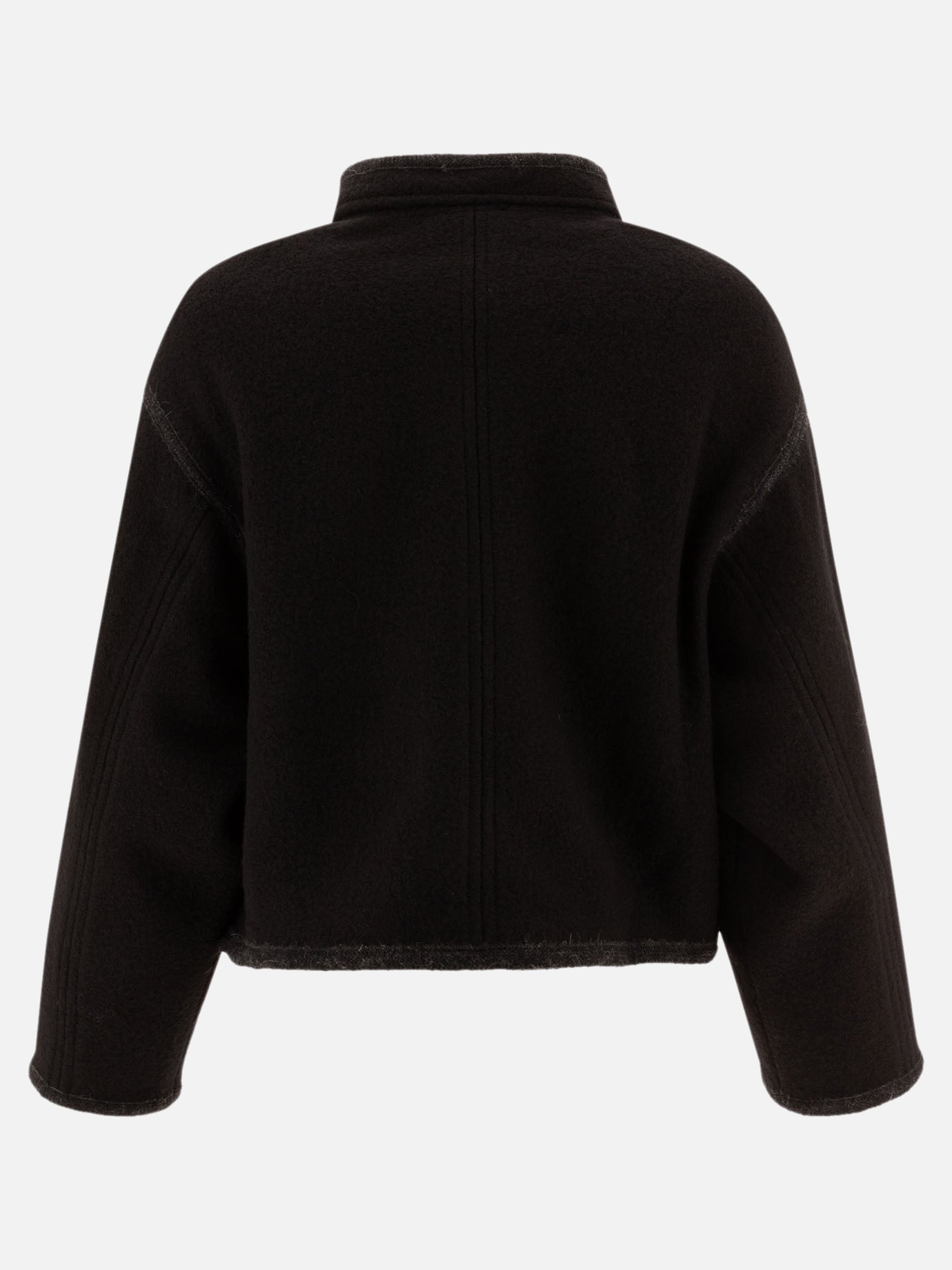 Cappotti corti Solid colour  Nero - Soeur Donna | PDP | VIETTI Online Store | thumbnail_2