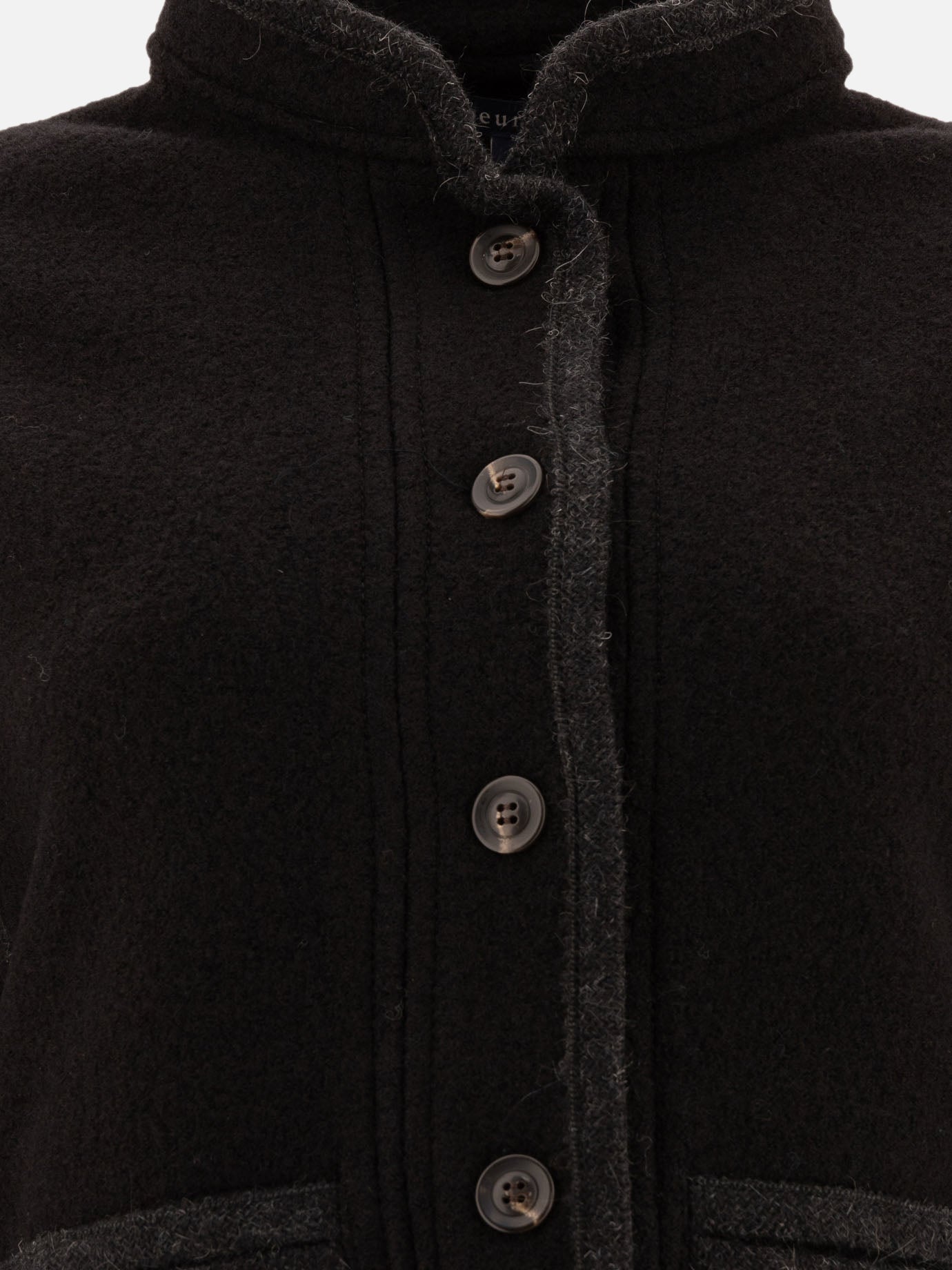 Cappotti corti Solid colour  Nero - Soeur Donna | PDP | VIETTI Online Store | thumbnail_3