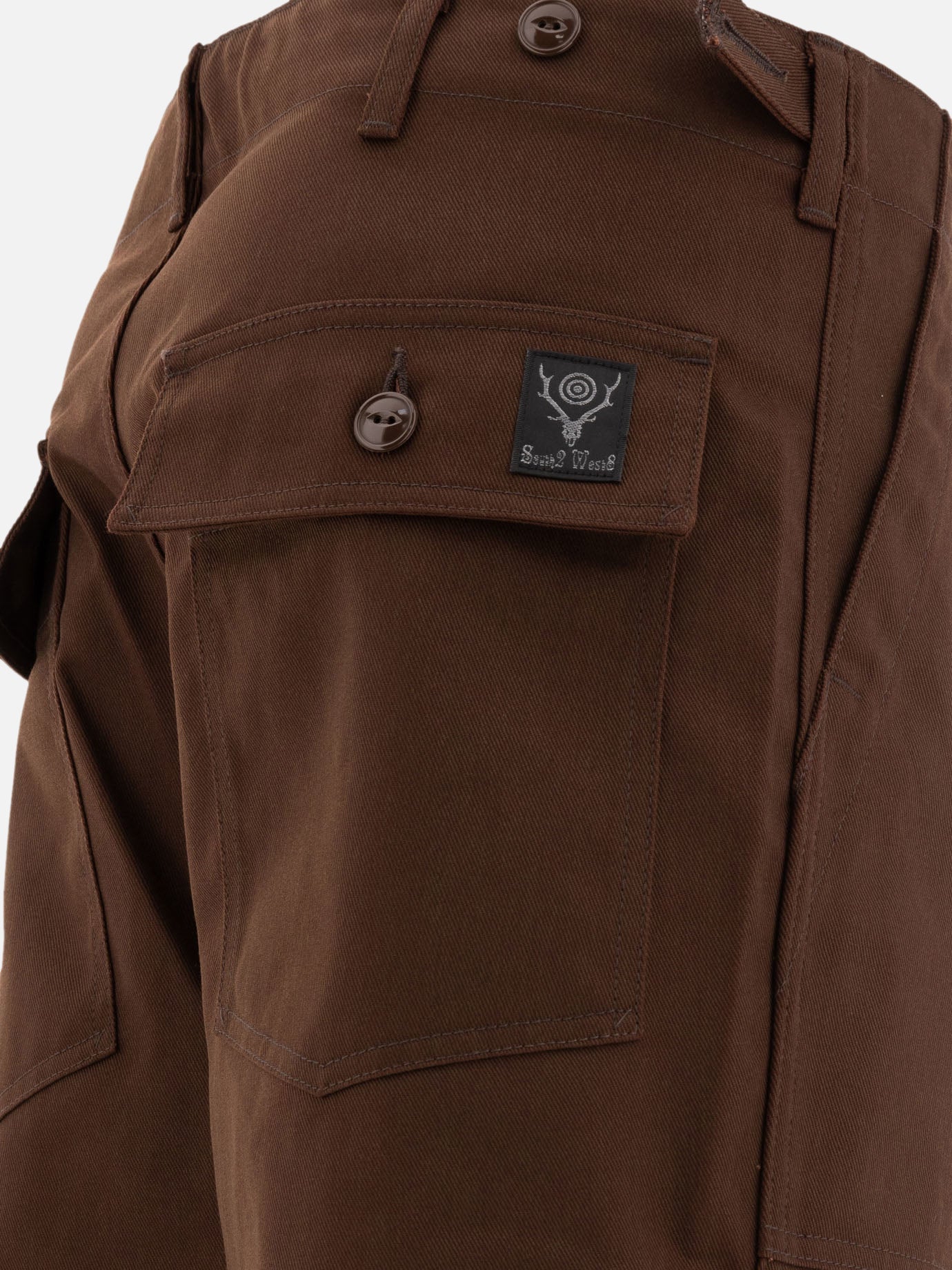 South2 West8 "Fatigue" trousers Brown